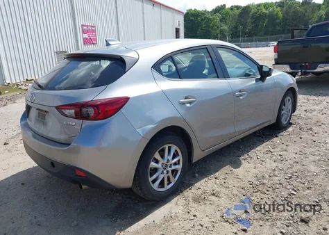 2014 Mazda Mazda3 I Touring из США, поврежденный, VIN JM1BM1L77E1149826